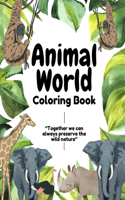 First Children's Painting Books: Simple & Big Toddler Coloring Book with Realistic Animal Activities - Ideal for Kids Boys and Girls Ages 1-12, Babies, Preschool & Kindergarten