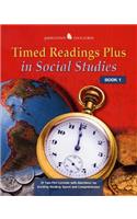 Timed Readings Plus Social Studies Book 9: 25 Two-Part Lessons with Questions for Building Reading Speed and Comprehension
