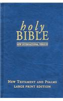 NIV New Testament & Psalms Large Print