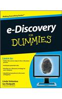 e-Discovery For Dummies