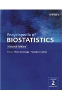 Encyclopedia of Biostatistics, 8 Volume Set
