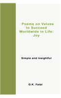Poems on Values to Succeed Worldwide in Life - Joy