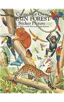 Create Your Own Rain Forest Sticker Picture: With 45 Reusable Peel-And Apply Stickers