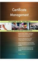 Certificate Management A Complete Guide - 2019 Edition