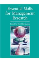 Essential Skills for Management Research
