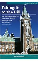 Taking It to the Hill