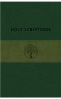TLV Personal Size Giant Print Reference, Holy Scriptures, Grove/Olive LeatherTouch