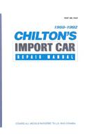 Chilton S Import Auto Car Repair Manual, 1988-92 - Perennial Edition