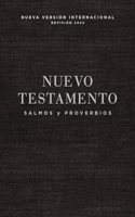 NVI, Nuevo Testamento de bolsillo, con Salmos y Proverbios, Revision 2022, Tapa Rustica, Negro