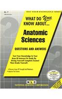 ANATOMIC SCIENCES: Passbooks Study Guide(Test Your Knowledge Series (Q))