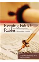 Keeping Faith in Rabbis