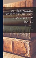 Economic Study of oil and gas Royalty Rates: 1982