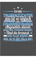 Ich Bin Taubenzüchter Das Ist So Einfach Wie Fahrradfahren. Abgesehen Davon, Dass Das Fahrrad brennt. Und Du Brennst. Und Alles Brennt. Weil Du In Der Hölle Bist.