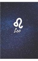 Leo: Zodiac Horoscope Notebook Journal For Leos