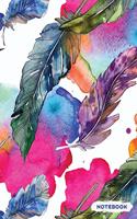 Notebook: (Designer Feathers)