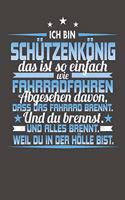 Ich Bin Schützenkönig Das Ist So Einfach Wie Fahrradfahren. Abgesehen Davon, Dass Das Fahrrad brennt. Und Du Brennst. Und Alles Brennt. Weil Du In Der Hölle Bist.