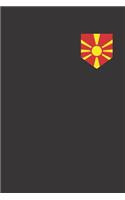 MACEDONIA Notebook Journal: MACEDONIA Notebook Journal gift Journal 6 x 9 120 pages