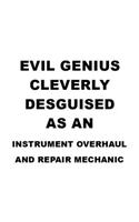 Evil Genius Cleverly Desguised As An Instrument Overhaul And Repair Mechanic