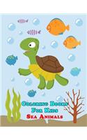 Sea Animals Coloring Books for Kids