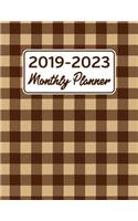 2019-2023 Monthly Planner