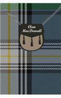 Clan MacDowall Tartan Journal/Notebook