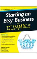 Starting an Etsy Business For Dummies
