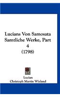Lucians Von Samosata Samtliche Werke, Part 4 (1798)