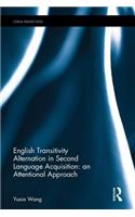 English Transitivity Alternation in Second Language Acquisition: an Attentional Approach