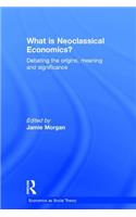 What Is Neoclassical Economics?