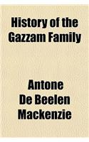 History of the Gazzam Family