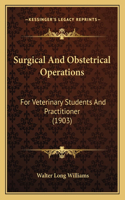 Surgical And Obstetrical Operations