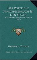 Der Poetische Sprachgebrauch In Den Sogen