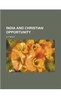 India and Christian Opportunity