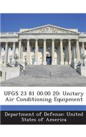 Ufgs 23 81 00.00 20: Unitary Air Conditioning Equipment(English)
