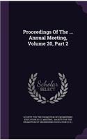 Proceedings of the ... Annual Meeting, Volume 20, Part 2