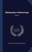 Bibliography of Meteorology