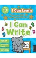 I Can Learn: I Can Write