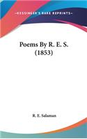 Poems By R. E. S. (1853)