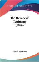 The Haydocks' Testimony (1890)