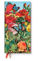 Paperblanks 2021 Butterfly Garden Slim 12-Month