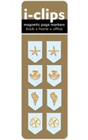 iClip Magnetic Bookmark Seashells