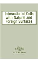 Interaction of Cells with Natural and Foreign Surfaces