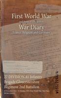 27 DIVISION 81 Infantry Brigade Gloucestershire Regiment 2nd Battalion: 8 November 1914 - 31 October 1915 (First World War, War Diary, WO95/2264/4)