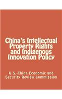 China's Intellectual Property Rights and Indigenous Innovation Policy