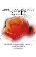Adult Coloring Book Roses