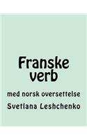 Franske verb: med norsk oversettelse