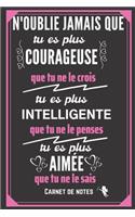 N'Oublie Jamais Que Tu Es Plus Courageuse Que Tu Ne le Crois