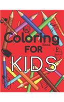 Notebook Coloring Book For Kids