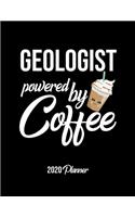 Geologist Powered By Coffee 2020 Planner