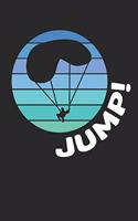 Fallschirmspringer Logbuch: &#9830; Sprungbuch für alle Skydiver und Fallschirmjäger &#9830; Vorlage für über 100 Sprünge &#9830; handliches 6x9 Format &#9830; Motiv: Skydiving